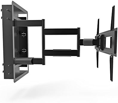 Канто R500 вдлабнато во inидот целосна движење што ја артикулира ТВ-монтирање за 46-инчни до 80-инчни телевизори | Ултра низок профил | Вртење