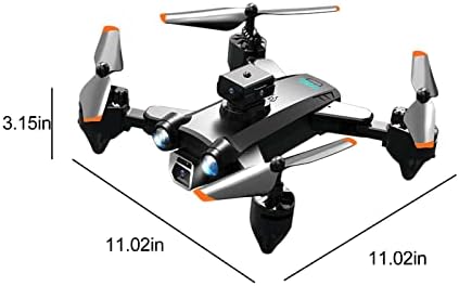 Zottel Kids Mini Drone со камера, RC Helicopter Toy Gift за момчиња девојчиња, FPV RC Quadcopter со HD видео камера во живо, Holding Hold, со батерија