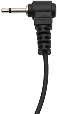 2 парчиња приемник 2,5 мм/слушање само набудување на акустична цевка слушалки за слушалки на рамената со еден пар средни ушни работи за