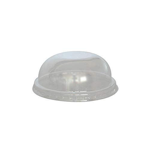 Јасен капак за куполи за чаши за супи 210pob90, Packnwood - Транспарентни пластични капаци за еднократна употреба за порција