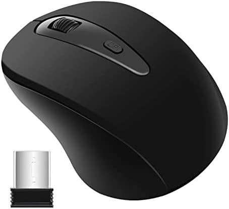 Безжичен Глушец, Компјутерски Глушец 2,4 G, СО USB Приемник, Прилагодлив DPI, Преносливlessономски Безжичен Bluetooth Глушец, USB