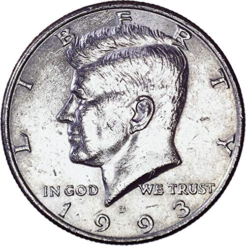 1993 г ​​Кенеди половина долар 50ц за нецирковно