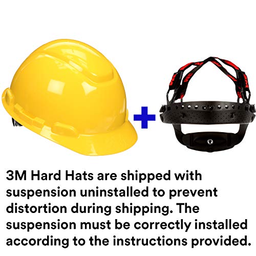 3М тврда капа, жолта, лесна, индикатор за УВ, прилагодлив рачен со 4 точки, H-702R-UV