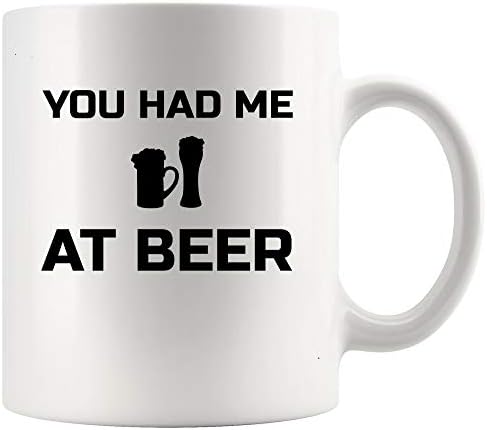 Пиво чаша за пиво - ме имавте на пиво - смешно алкохолно алкохолно пиење пијан 11oz чаши чаши