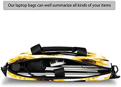 Случај за лаптоп 15,6 инчи лаптоп торба за рамо, торба за компјутерска торба за чанти за лаптоп за лаптоп за носење за жени за жени