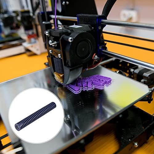Uxcell 3D печатач умираат пролет, 5 парчиња 22мм ОД 150мм долги спирално печат на светло за компресија на светло за компресија,