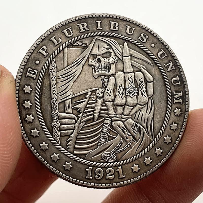 1921 Скитници Монета Главата Прст Месинг Стариот Сребрен Медал Колекција Монета Бакар Сребрена Монета Комеморативна Монета