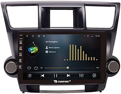 KUNFINE Android Радио CarPlay &засилувач; Android Авто Авторадио Автомобил Навигација Стерео Мултимедијален Плеер GPS Екран НА Допир