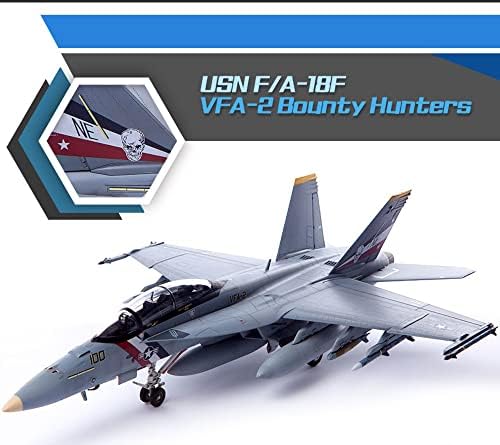 ACA12567 1:72 Академија Ф-18Ф Супер Хорнет VFA-2 Баунти ловци [комплет за градење на модели]