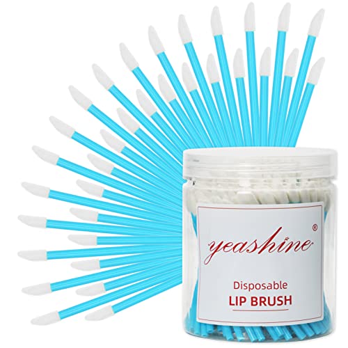 Yeashine 200pcs за еднократна употреба усна четка за усни сјајни стапчиња апликатор за шминка за шминка за четка за убавина