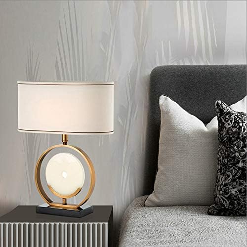 Но-лого вајклј Американски кристални табели ламби модерни едноставни ламби во кревет во кревет креативни метални декоративни декоративни светла