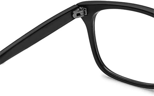 Jcerki +1,50 очила за читање d обликувани бифокали со линиски унисекс мат црни спектакли