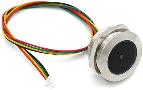 Индикатор за контролиран прстен од не'рѓосувачки челик Tiabiaya GM60 UART, светлина 1D/QR/2D бар -код скенер QR Code Scanner Module