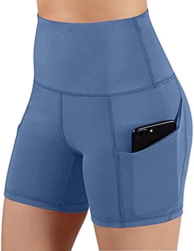 QXDLDHT женски влечење на спандекс хеланки Панталони удобност со средно-рамен јога панталони за тренинг