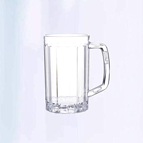 Кичво Пластични Чаши За Пиење Пластични Чаши за Пиво 540мл Кригла За Пиво Акрилна Чаша За Пиво Чаша За Пиење Вода Чаши За Замрзнување