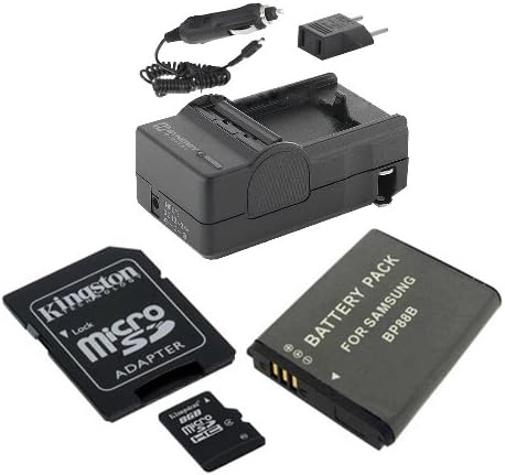 Комплетот За Додатоци за Дигитални Фотоапарати Samsung MV900F Вклучува: SDBP88B Батерија, Sdm-1560 Полнач, U09371 Мемориска Картичка