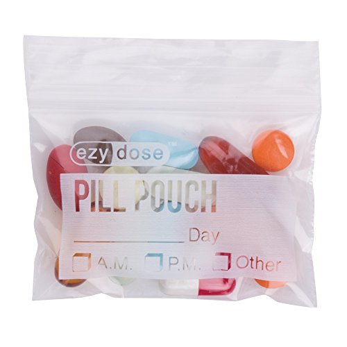 Z Доза Пилула Пакети | Пилула И Витамин Организатор Торбички | 50 Брои | Еднократна Употреба