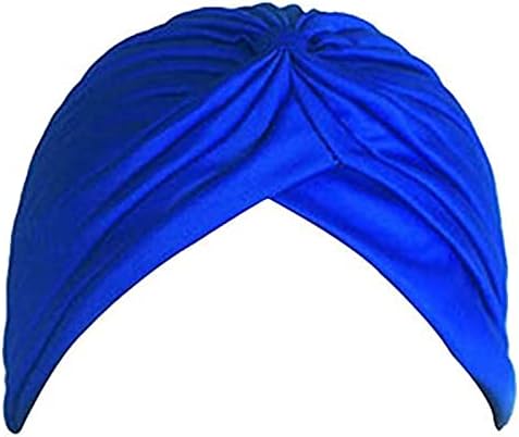 Класичен превртен v-облик на јазол турбан капа, цврста боја, пред-врзан јазол на главата, едноставно капаче за спиење со низок профил