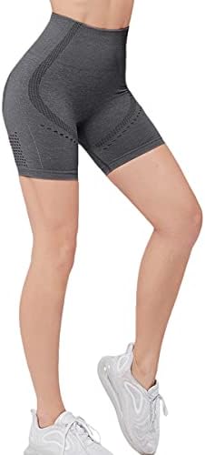 Womenенски тренинг јога шорцеви со високи половини атлетски спортски спортски вежба за вежбање задникот за лифт Кратки панталони