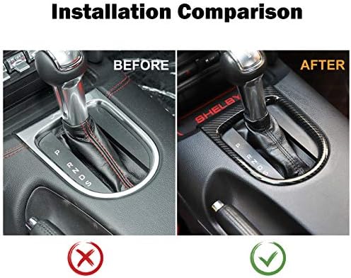 RT-TCZ менувач на менувачот на панелот за внатрешни работи на налепници за налепници за внатрешни работи за Ford Mustang 2015