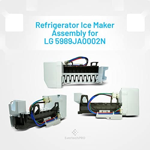 EvertechPro 5989JA0002N Замена на склопување на мраз за ладилник за LG 5989JA0002U 5989JA0002P 2650757