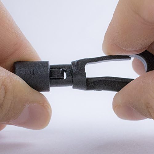 Куки за крајни кабелски кабелски кабел Paracord Planet - Изберете од пакувања од 5, 10 или 20 - одговара на дијаметар од 1/8 со кабел