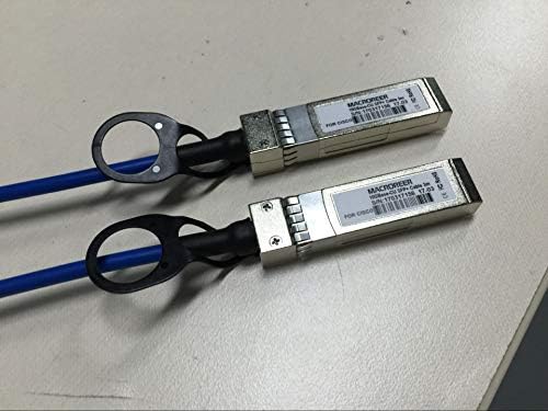 Сина 10G SFP+ DAC Twinax кабел, за Mellanox директен прикачен пасивен бакарен кабел 0,5-метар, кабел за мрежен кабел за мрежен сервис SFP+, 10GBase-CU