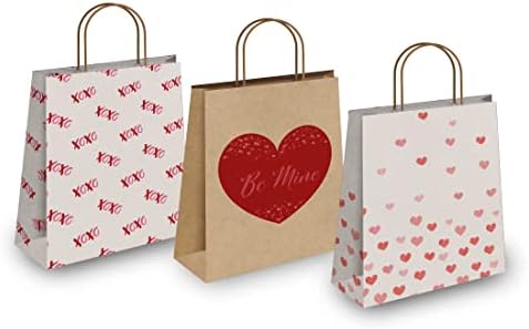 Про Снабдување Глобална Средна Големина Крафт Торби Подарок Кеси За Денот На Вљубените