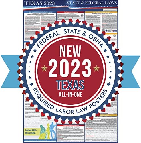 РЕВИЗОРСКИ ЦЕНТАР ЗА УСОГЛАСЕНОСТ 2023 Тексас Државни И Федерални Закони За Работни Односи Постер - Оша Усогласеност на Работното