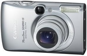 Canon PowerShot SD890IS 10MP дигитална камера со стабилизиран зум на 5x оптичка слика