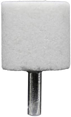 Придружете се на Ware 20PCS 1/4 ”Шанк Цилиндрична бела фузирана алумина абразивна мелење камења, абразивен монтиран камен, корунд мелење