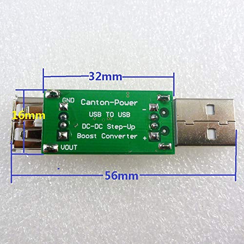 USB DC 5V до 9V ​​12V 15V засилување на напон за напојување на напон за напојување на напон за GOIP VoIP портал Соларна батерија