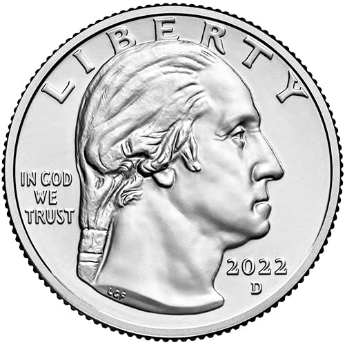 2022 P, D, S BU American Women Quarter Dr. Sally Ride четвртина Избор не е опкружено во сет на монети од нане 3 нане 3