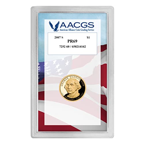 2007 година Свитскиот претседател на Вашингтон 1 $ Доказ за AACGS