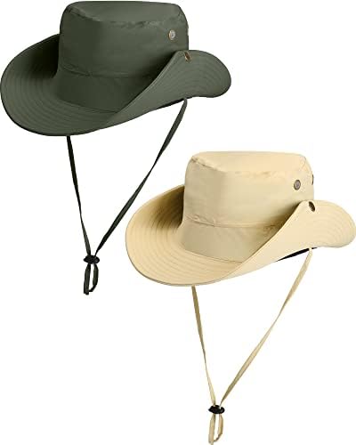 2 парчиња капа за ладење на корпа прилагодлива сончева капа upf 50, 3 '' Широкиот облик се лади кога влажната риболов капа УВ Широчна