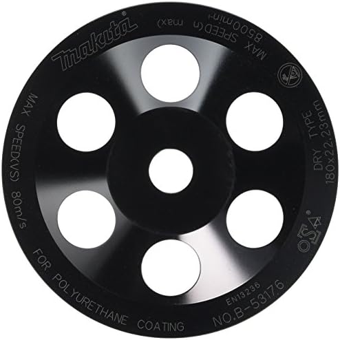 Makita B-53176 PCD Offset Diamond Wheel 6tip, повеќе-боја