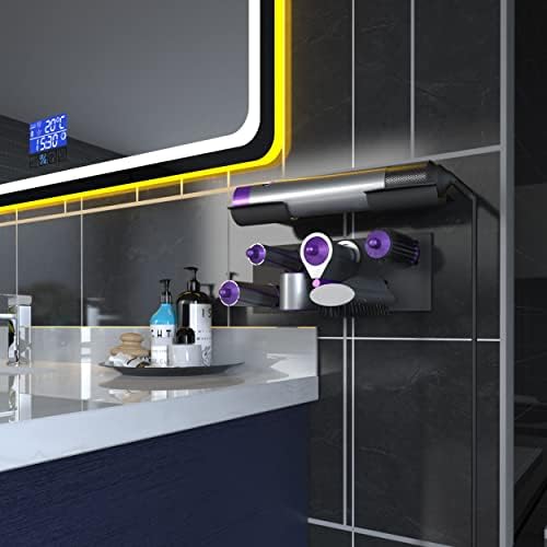 Држач за складирање MyLifeUnit за аеродромот со аеродромот Dyson, ново комплетно, метално wallид за монтирање на додатоци за додатоци