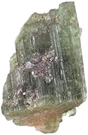 GEMHUB Сертифициран лабав заздравување кристално зелена турмалин груба 6,65 ct. Лабава скапоцен камен за & Чакра Стоун.