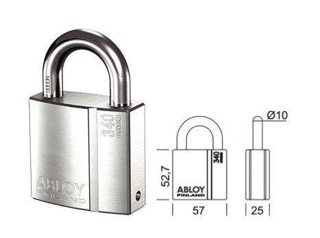 Abloy PL340C Classic. High SecurityPadlock /!!! Врвна цена !!!!