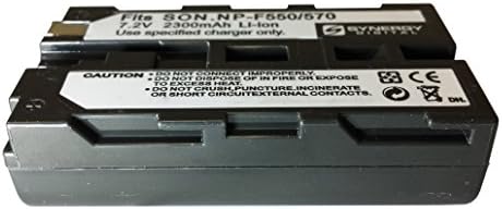 Синергија Дигитална SDNPF570 литиум -јонска батерија - Ултра висок капацитет на полнење - Замена за батеријата Sony NP -F570