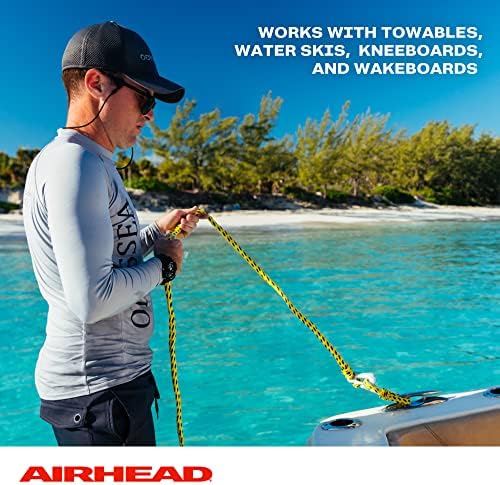 Airhead Heavy Duty Harness за 1-4 Rider Townable цевки, скии во вода, табли за будење и букви, повеќекратни