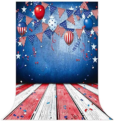 Смешно дрво 59 х 82 Патриотска Позадина 4 јули Ден На Независноста Балони Ветерани Позадина Фестивал Американски Знамиња Меморијал На Слободата