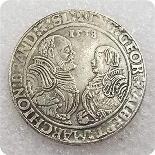 Занаети германска Монета 1538 Документ Меморијална Колекција На Монети 2397коин Колекција Комеморативна Монета
