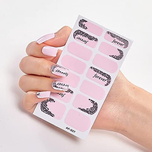QWERTY нокти Уметнички декорација на нокти лента маникир украси за нокти налепница за лепење налепница за нокти