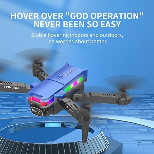 Xunion Drone со Daul 4K HD FPV камера далечински управувачки играчки Подароци за момчиња девојчиња со надморска височина Држи режим