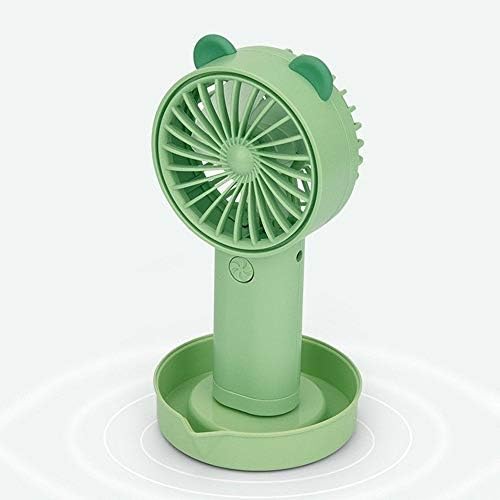 Goepp Table Fan fan USB преносен вентилатор рачен вентилатор, семејство со ноќна светлина машина за меурчиња со висок ветер, мали вентилатори