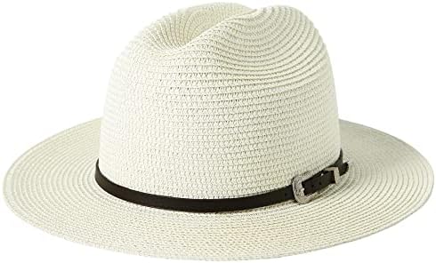 Oyојбеј Сонце капи за жени широки обликувани слама капа летна плажа Сонце капа за патување на отворено