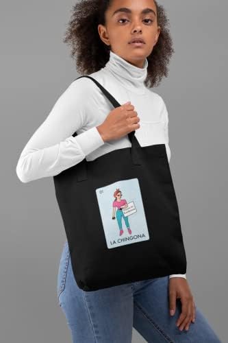 Ла Чингона Пародија Феминистичка латино платно торба