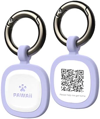 Pawaii QR Code Code Pet ID Tag, тивка силиконска кучиња ознака за кучиња, изменет милениче на Интернет профил, бесплатен онлајн контакт со итни
