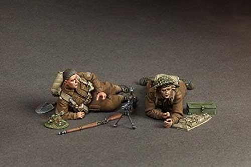 Гудмоел 1/35 Втората светска војна британски војник смола Војник Модел/Војник Минијатурен комплет непречен и необоен/TX-3097